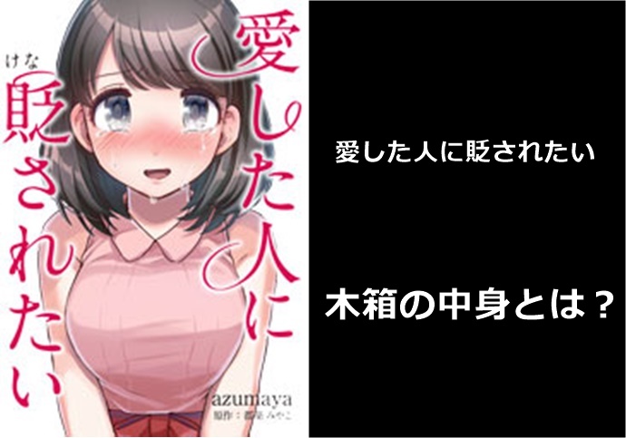 愛した人に貶されたい 木箱の中身は何 ４話のネタバレ 結末 最終話 はどうなる